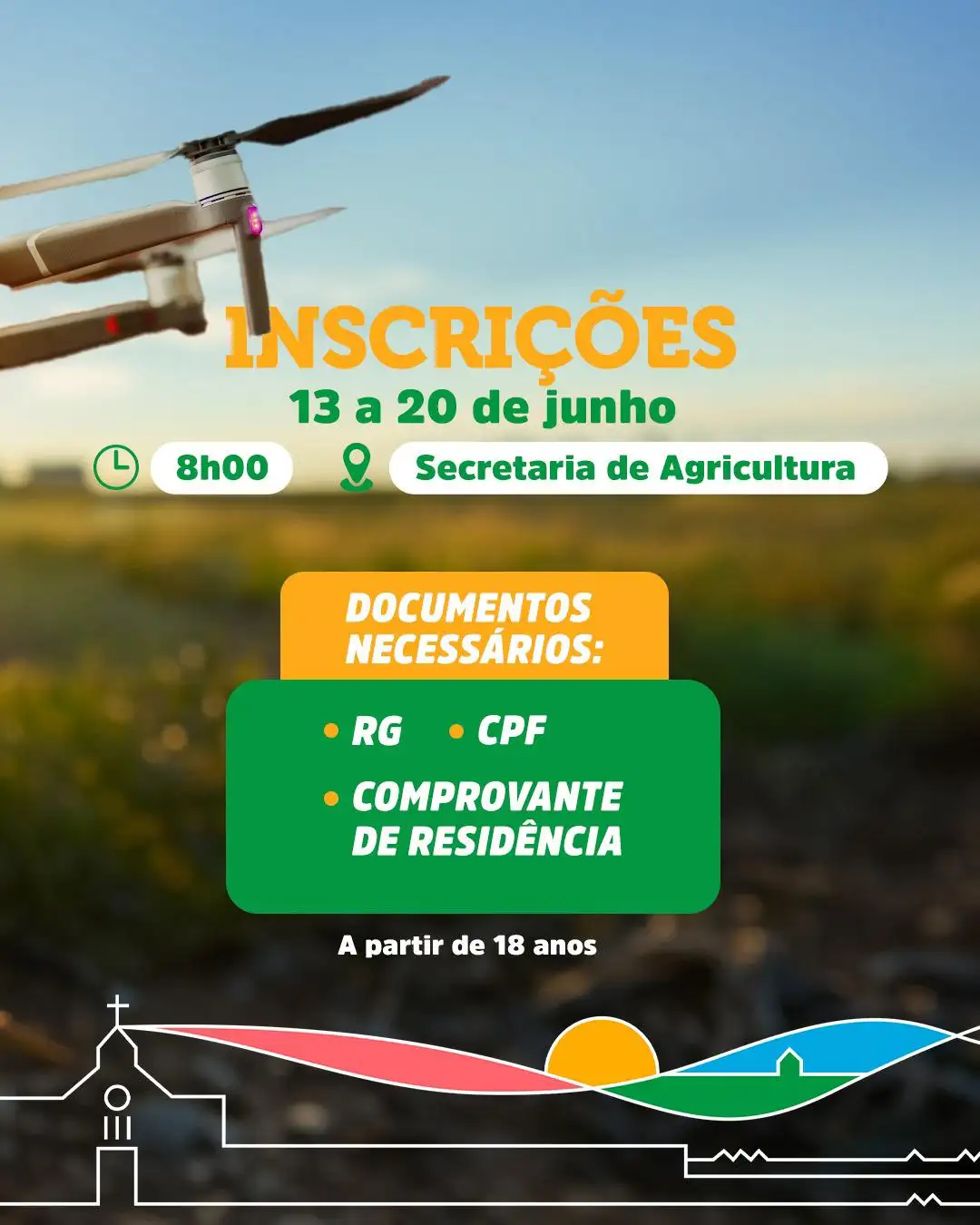 Galeria de imagens - Foto 1 da notícia: Prefeitura de Matões oferece cursos gratuitos voltados ao fortalecimento da agricultura local