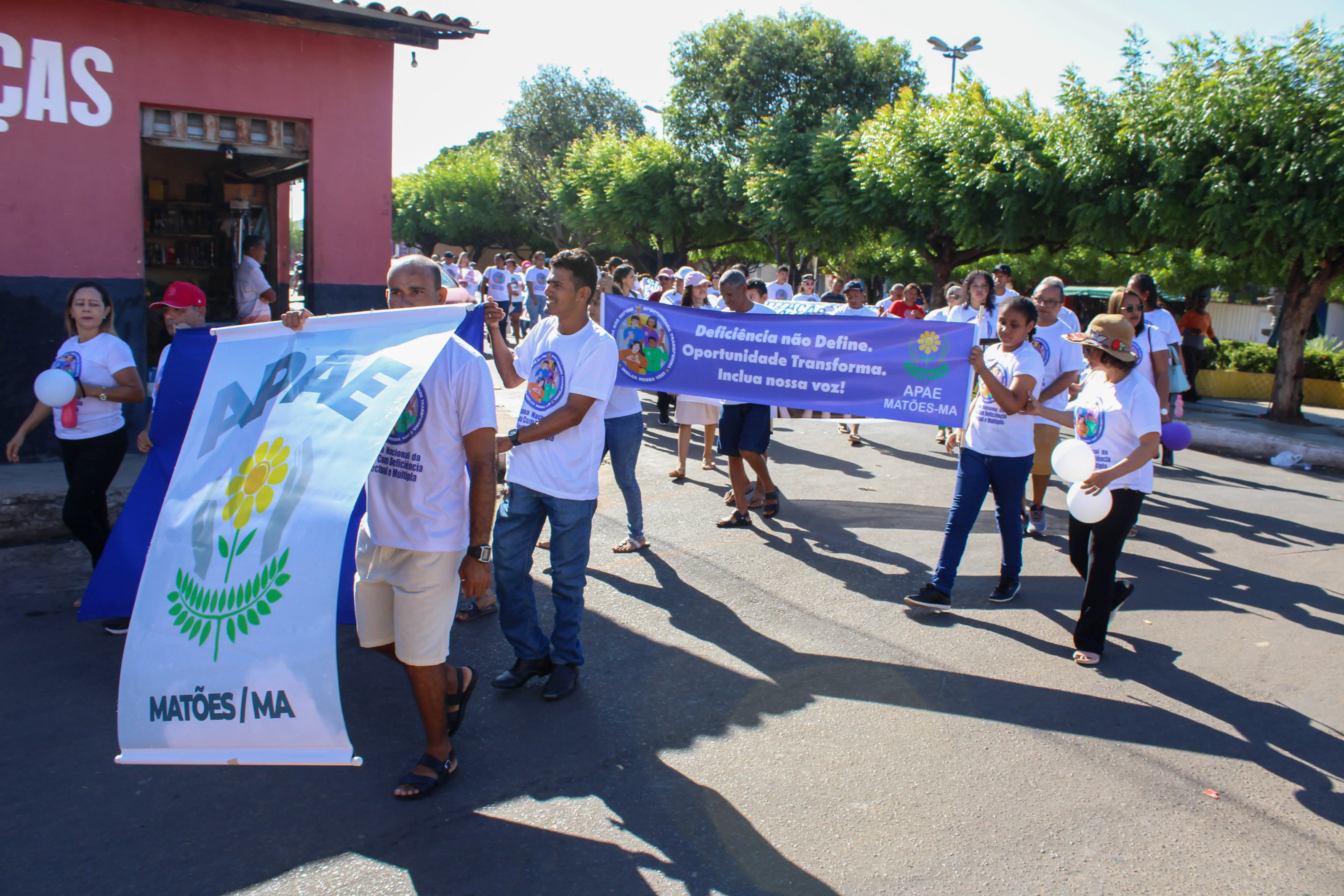 Foto 12 – Matões dá início à Semana Nacional da Pessoa com Deficiência Intelectual e Múltipla com caminhada especial