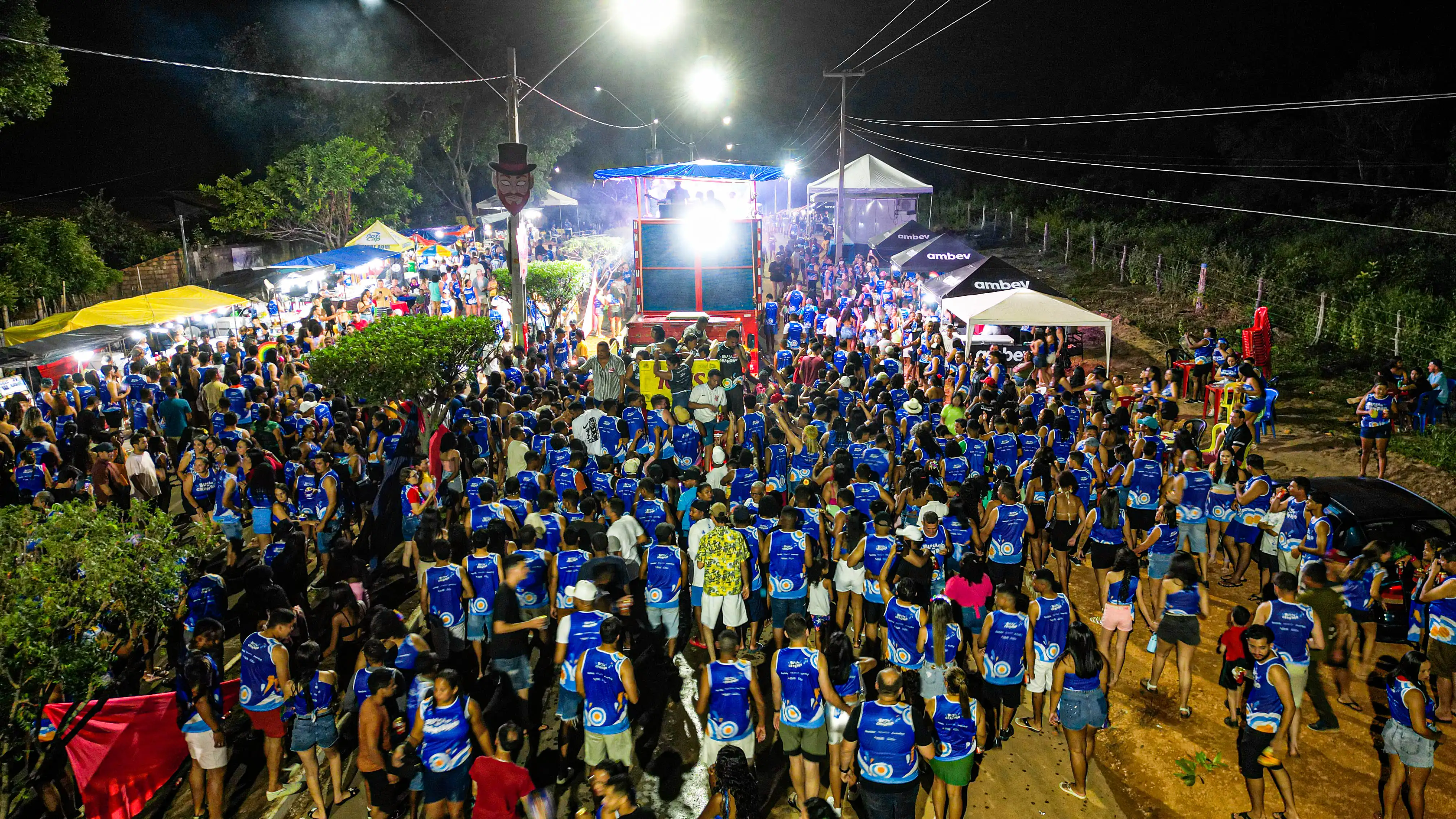 Foto 7 – Carnaval FelizCidade 2026 transforma a Avenida Santa Luzia em corredor da folia em Matões