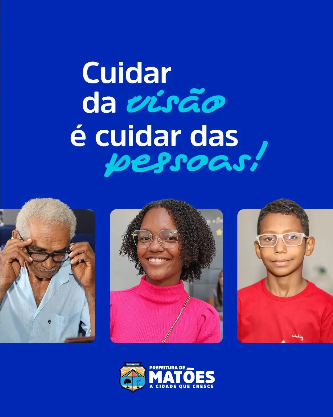 Foto 3 – Prefeitura de Matões realiza ação oftalmológica com consultas, exames e entrega de óculos gratuitos