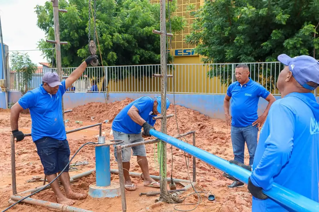 Foto 2 – SAAE de Matões perfura três novos poços e amplia rede de abastecimento na zona urbana
