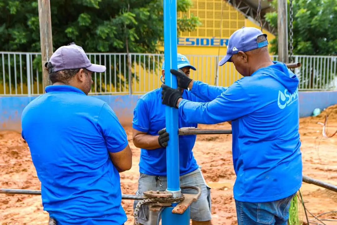 Foto 1 – SAAE de Matões perfura três novos poços e amplia rede de abastecimento na zona urbana