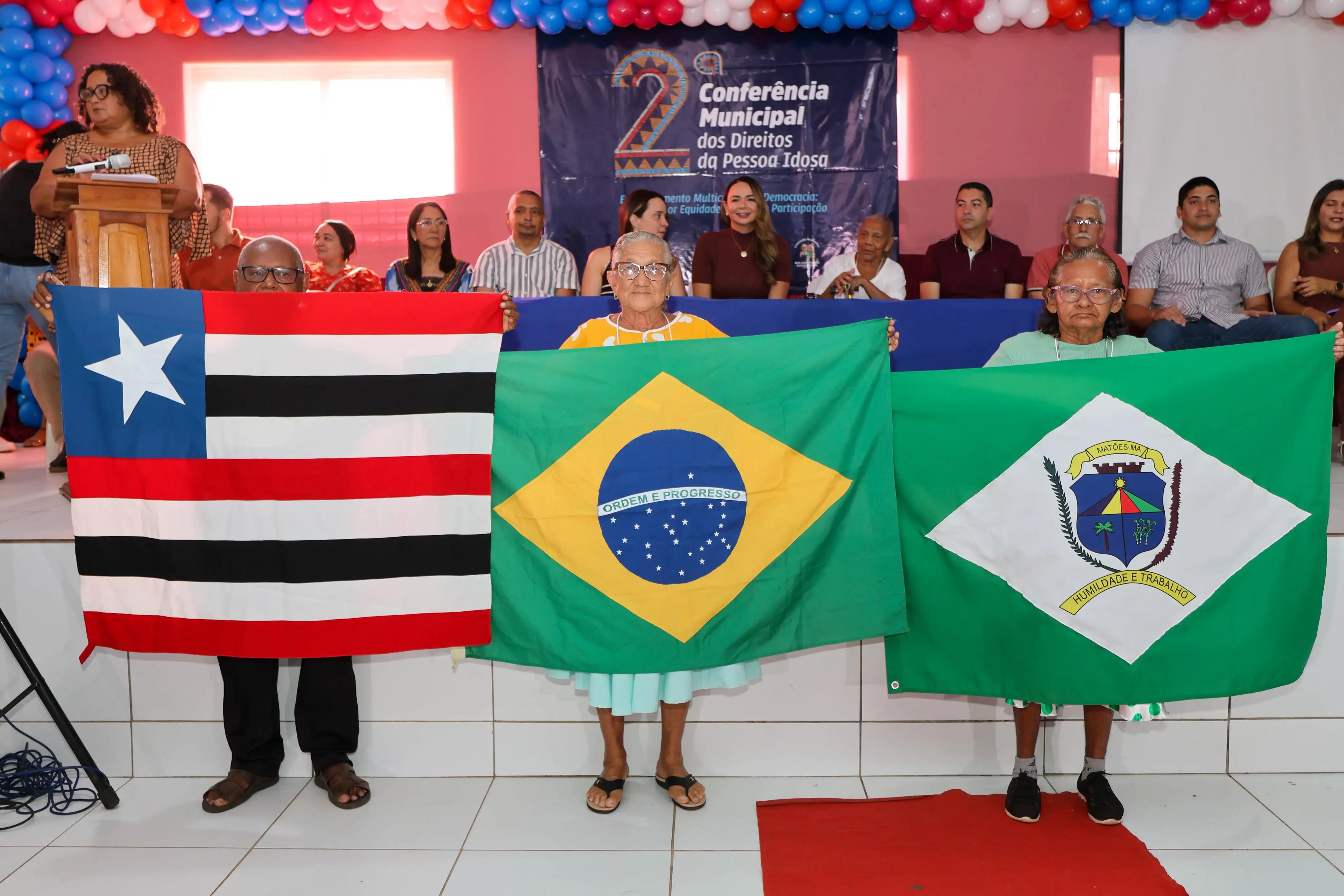 Foto 3 – Matões realiza a 2ª Conferência Municipal dos Direitos da Pessoa Idosa com foco em equidade e participação