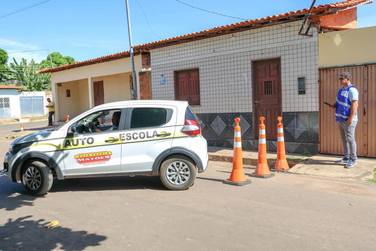 Galeria de imagens - Foto 3 da notícia: Matões dá passo histórico no trânsito: provas práticas de habilitação são realizadas no próprio município pela primeira vez