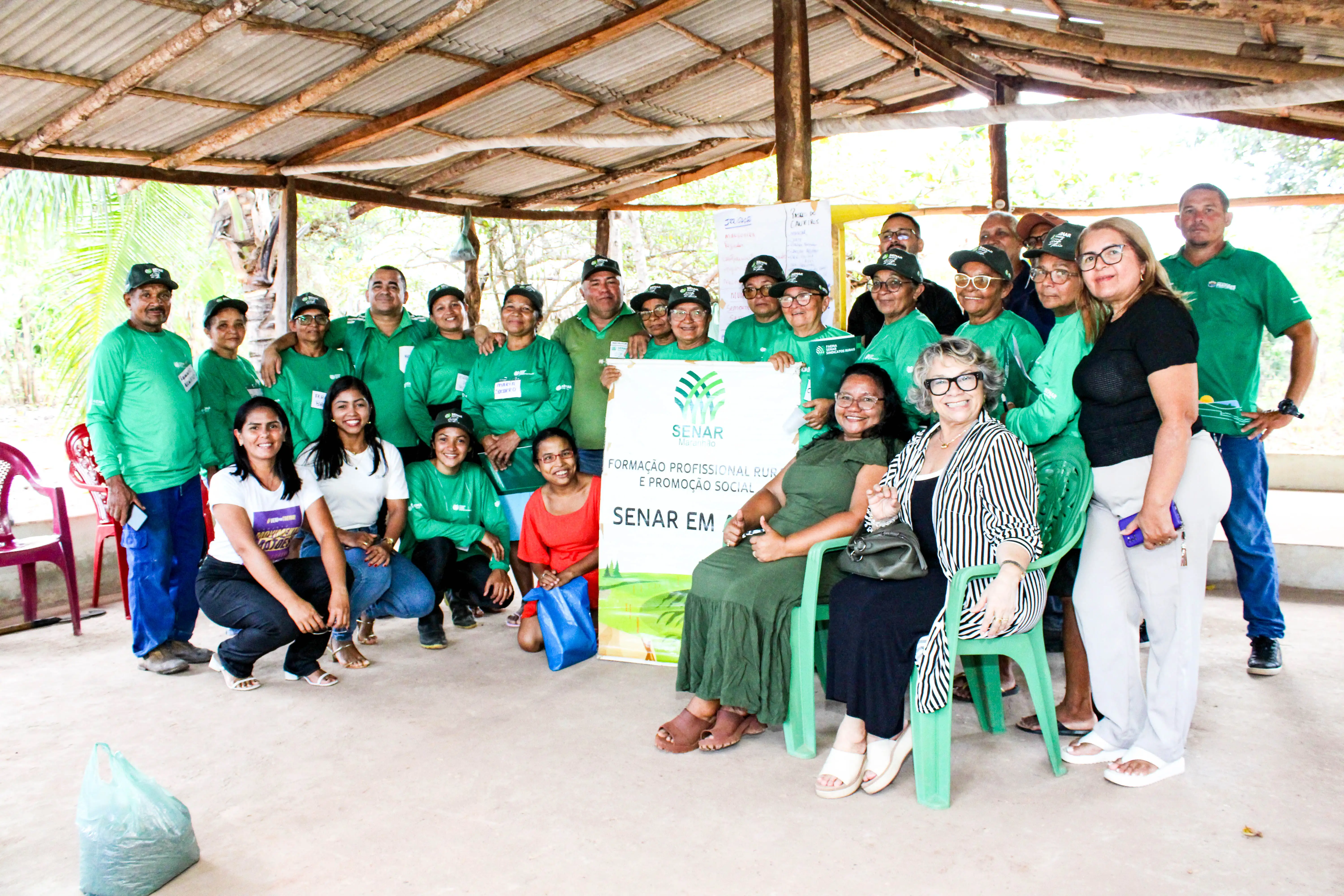 Foto 1 – Prefeitura de Matões apoia protagonismo feminino no campo com curso de hortaliças