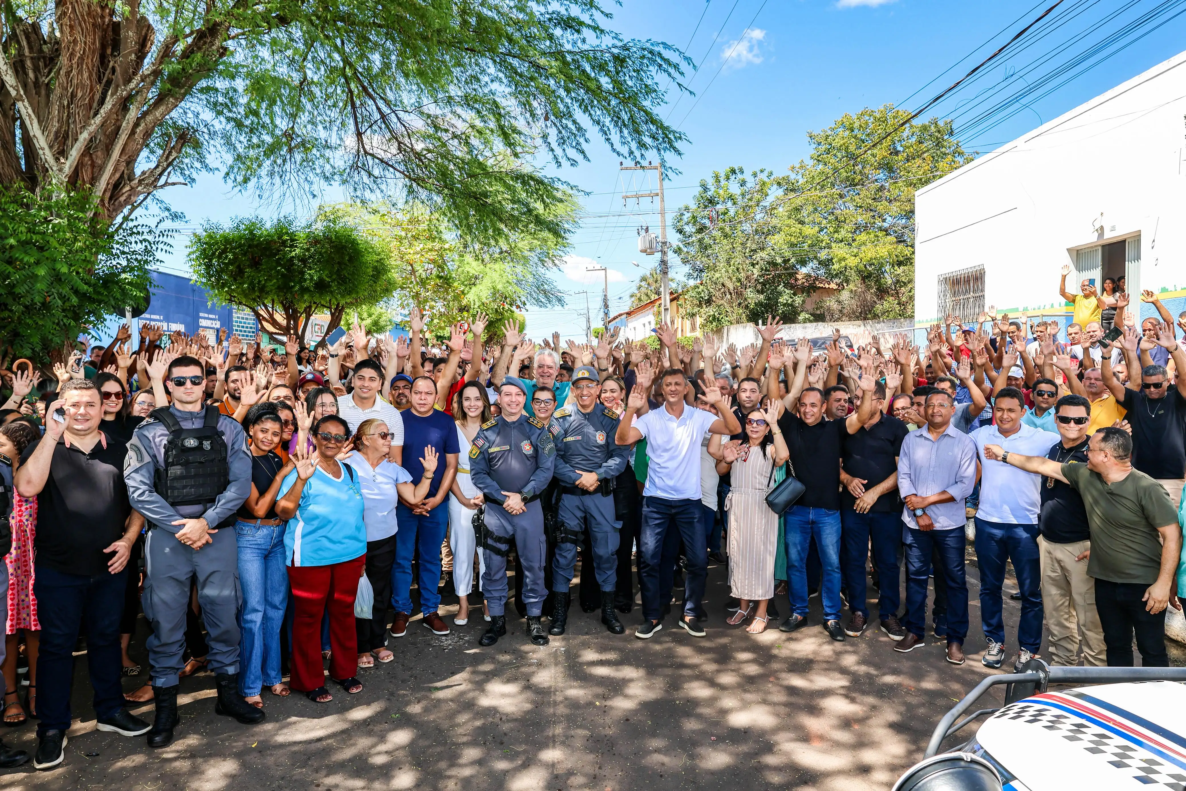 Foto 7 – Matões recebe nova viatura e ambulância em solenidade com autoridades