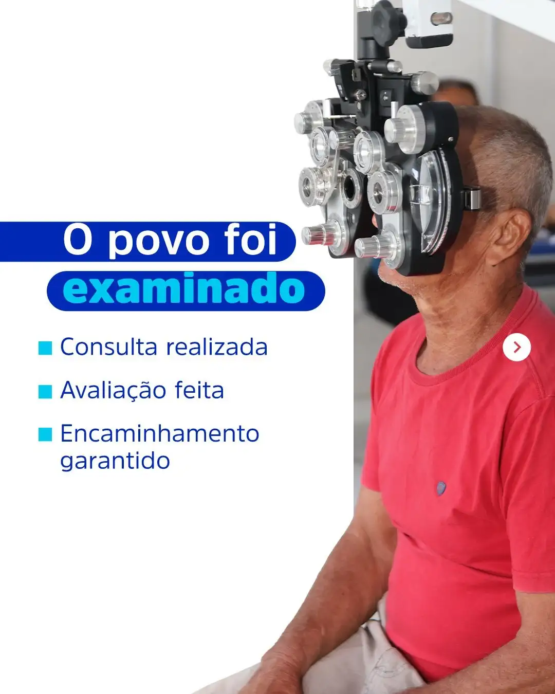 Foto 1 – Prefeitura de Matões realiza ação oftalmológica com consultas, exames e entrega de óculos gratuitos