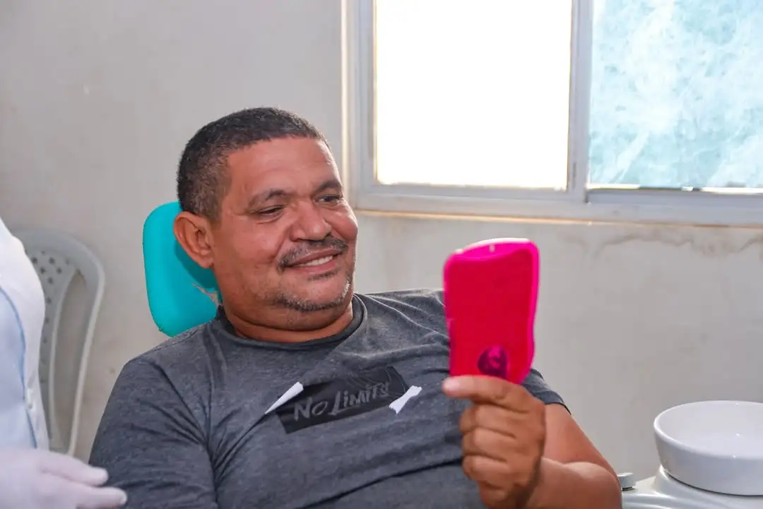 Foto 3 – Prefeitura de Matões transforma vidas com entrega de próteses dentárias